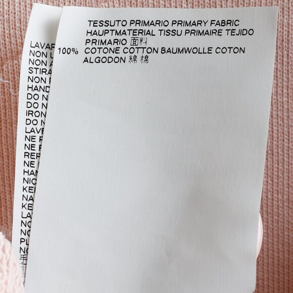 Maison Margiela MM6 Pink Convertible Buttons Sweatshirt - Picture 10 of 10